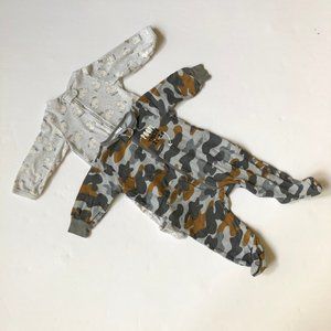 2  Lighter Weight Sleepers Size 6-9 Months